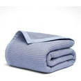 thumbnail image 5 of GOTS Certified 100% Organic Cotton Throw Blanket, 90" X 80" Waffle Blankets & Throws for Home, Throw Blanket for Couch, Modern & Cozy Blanket, All Seasons, Comfy and Soft Blanket(Sun Bay), 5 of 8