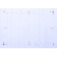 thumbnail image 1 of Ahgly Company Indoor Rectangle Solid Blue Modern Area Rugs, 2' x 5', 1 of 4