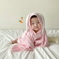 thumbnail image 5 of hirigin Toddler Hooded Beach Towel, Soft Animal Cape Pool Poncho Quick Dry Absorbent Bathrobe for Boys Girls, 5 of 5