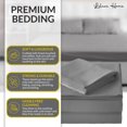 thumbnail image 4 of Leluxe Home Twin Sheet Set of 3-100% Microfiber Twin Size Sheets with Extra Soft and Wrinkle Free - Set of 3 Sheets for Twin Size Bed with Deep Pockets - Navy, 4 of 5