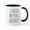 White/Navy Inside, variant on CafePress - I Prefer My Puns Intended Mugs - 11 oz Ceramic Mug - Novelty Coffee Tea Cup