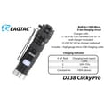thumbnail image 4 of Eagletac DX3B Clicky Pro Rechargeable Pocket Light - Cool White, 2500 Lumen, 4 of 9