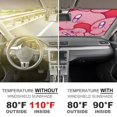 thumbnail image 5 of Kirby Cartoon Game Car Windshield Sunshade Umbrella Foldable Reflective Sun Visor Front Window Cover Protector Accessories, 5 of 8