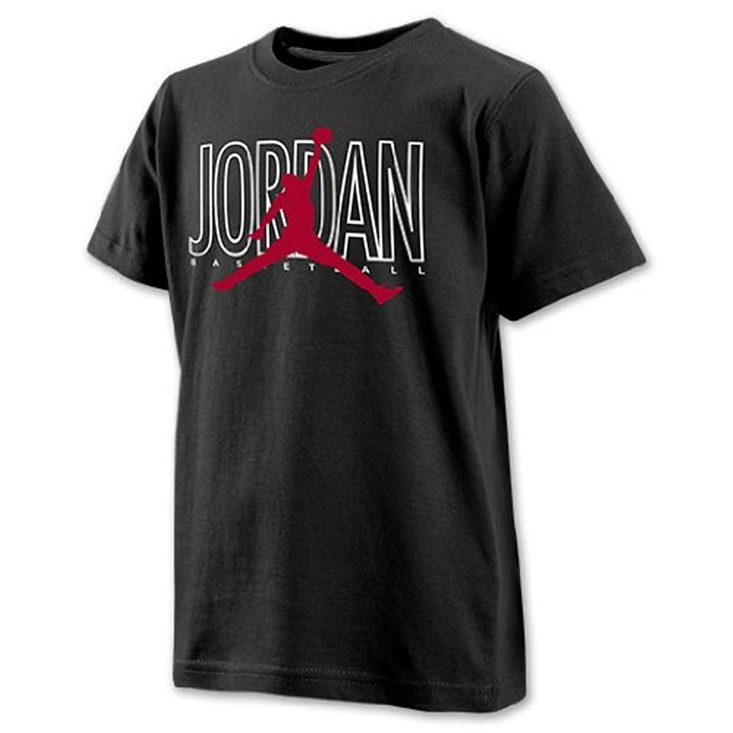 Jordan Jordan Big Boys' (820) Jumpman Outlined TShirtBlack