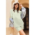 thumbnail image 4 of EKOUAER Women Cotton Lounge Sets Summer Outfits T-Shirt Top and Biker Short Set 2 Piece Matching Tracksuit Fashion, 4 of 6