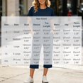 thumbnail image 3 of Zynoxe Womens Solid Color Lounge Sets Casual Crew Neck Short Sleeve Tops and Drawstring Capri Pants Tracksuit Sets Breathable Soft Two Piece Outfits, 3 of 7