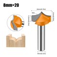 thumbnail image 1 of Poignée 8mm Embout de Menuiserie pour Gravure Découpeuse Fraise 8*20, 1 of 5