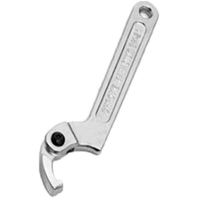 Llave de gancho ajustable de cromo vanadio, llave en C, 19-51mm, 32-76mm, 51-120mm