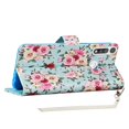 thumbnail image 2 of GSA Premium Flip Wallet Case for Motorola Moto G Fast - Vintage Roses, 2 of 6