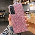 thumbnail image 5 of Galaxy S20 FE 5G Glitter Case, Sparkle Bling Shiny Diamond Slim Soft Reflective Clear TPU Rubber Bumper Girl Women Protective Case for Samsung Galaxy S20 FE 2020 (Pink), 5 of 12