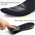 thumbnail image 6 of 1/2Pairs Height Increase Insoles Air Taller Cushion Shoes Insoles 4-Layer Heel Insert Breathable Non-Slip Air Up Shoe Lifts Inserts, Height Increasing Taller Shoes with Air Cushion for Women and Men, 6 of 8