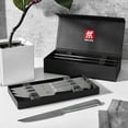 thumbnail image 5 of ZWILLING Porterhouse Razor-Sharp Steak Knife Set of 8 with Black Presentation Case, Gift Set, 5 of 9