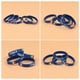 thumbnail image 4 of GOOHOCHY 10 pulseras de silicona con estampado de bandera de país, pulsera deportiva de moda, anillo de mano para partidos de fútbol (Bélgica), 4 of 8