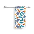 thumbnail image 3 of KLL Block Dinosaur Ultra Absorbent & Soft Hand Towels for Bath, Hand, Face, Gym and Spa-27.5x16in, 3 of 7