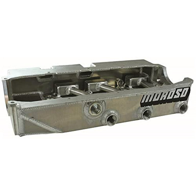 Moroso SBC Dry Sump Oil Pan CT Asphalt LM Moroso SBC Dry Sump Oil Pan CT Asphalt LM