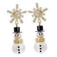 thumbnail image 4 of Pendientes navideños, pendientes estéticos colgantes para aniversario, fiesta navideña, 4 of 8