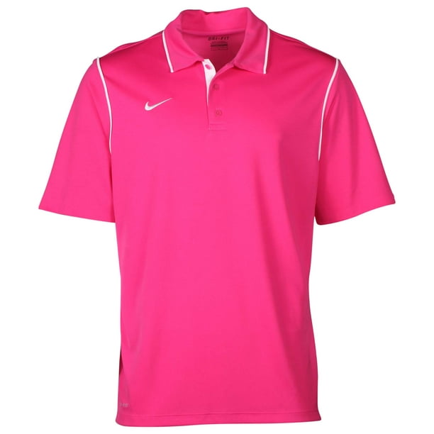 Nike - Nike Men's Dri-Fit Gung Ho Training Polo Shirt-Pink - Walmart ...