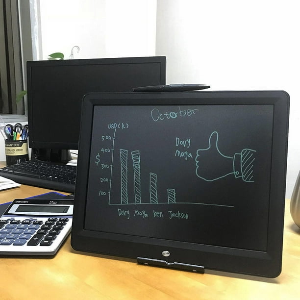 Tablette d'écriture LCD électronique de 15 pouces Tablette graphique  Tablette de dessin et d'écriture portable électronique 