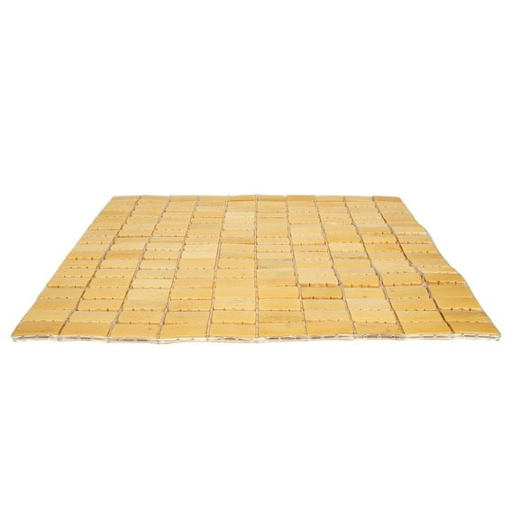 Yellow Synthetic Anti-slip Floor Mat for Bathroom with Excellent Skid Resistance and Decorative