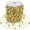 Gold, variant on 98.4 Feet Christmas Tree Beads Garland Decoration, NOGIS Artificial Plastic Reflective Pearls Strands String Chain Beaded Roll (Silver)
