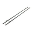 thumbnail image 1 of Clamp-on Hangrail for Double Bar Racks K40 & K41 - Chrome, 1 of 1