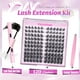 thumbnail image 2 of Kit de extensión de pestañas Mavphnee Natural Lash Clusters CC Curl, 2 of 9