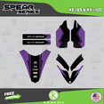 thumbnail image 2 of Kalair GFX Graphics Kit for Kawasaki KX100 (2014-2021) Spear Series, 2 of 5