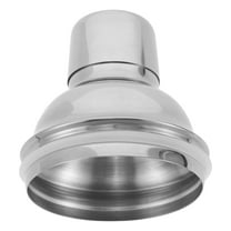 Stainless Steel Cocktail Shaker Lid Silver SplashProof MultiFunctional Cover for Home Use