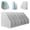 2Pcs Gray (3 Compartments), variant on 2Pcs Collapsible Plastic Magazine File Holder Vertical Binder Storage Organizer for Desk Sturdy Upright Desktop Magazine Organizer Folder Rack for Office School Home (3 Compartments, Gray)