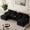 Shining Black, variant on Rophefx Chenille Oversized Cloud Modular Sofa,134" U Shaped Sectional Sofa Couch with Storage Console&USB Port,6 Tufted Deep Seater Couch Set for Living Room,Gray