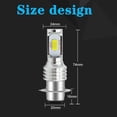 thumbnail image 3 of 6000K for Raptor 350 660R 700 700R LED Headlight Bulb Fit for YFM350R YFM660R, 3 of 7