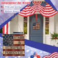 thumbnail image 2 of Personalized Independence Day Hangings Add To The Holiday Atmosphere, 2 of 5