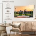 thumbnail image 4 of Elephant Stock Des Moines Park And Skyline Wall Art - Horizontal Canvas Wall Art - Living Room Wall Decor - Places Canvas - Gray And Orange Decor - 12" x 8", 4 of 4