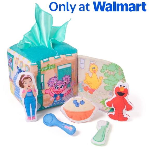 Ms. Rachel, Sesame Street Surprise Learning Box with Plush Elmo & Ms. Rachel, for Ages 3 M