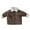 Brown, variant on Vedolay Boys Tops Baby Boy's Chic Collarless Jackets Long Sleeve Winte Zippered Coat,Beige 18-24 Months