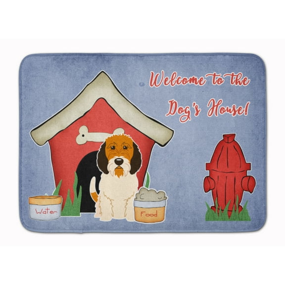 Dog House Collection Petit Basset Griffon Veenden Machine Washable Memory Foam Mat