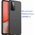 thumbnail image 4 of Case for Samsung Galaxy A72 Phone Case Protective Slim [Defend from Scratch/Slip/Drop/Fingerprint] Matte PC Hard Minimalistic Phone Cover for Samsung Galaxy A72-Red, 4 of 6