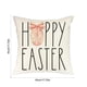 thumbnail image 3 of Decoraciones de Pascua, adornos de Pascua, funda de almohada de Pascua de 17,72 pulgadas, funda de cojín de Pascua, telas de lino, funda de almohada decorativa para sofá o sala de estar, funda de almo, 3 of 6