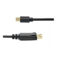 thumbnail image 4 of StarTech.com 6ft Mini DisplayPort to DisplayPort 1.2 Cable, 10 Pack, 4K x 2K UHD Mini DisplayPort to DisplayPort Adapter Cord, Mini DP to DP Cable for Monitor, mDP to DP Converter Cord - Latching DP Connector (MDP2DPMM610PK) - DisplayPort cable - Mini DisplayPort (M) to DisplayPort (M) - DisplayPort 1.2 - 6 ft - stereo 3D, 4Kx2K60Hz support - black, 4 of 7