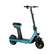 SOHAMO Electric Scooter for Adults, 30 Miles 500W Foldable E-Scooter, Speed up to 19Mph, Dual Braking System Commuter Electric Scooter for Teens