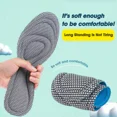 thumbnail image 4 of 4Pcs Memory Foam Orthopedic Insoles for Shoes Antibacterial Deodorization Sweat Absorption Insert Sport Shoes Running Pads Blue-2pcs 41-42, 4 of 6