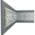 thumbnail image 5 of Ekena Millwork 4 5/8"H x 3/4"P x 94 1/2"L, (8" Repeat), Amber Chair Rail (2-Pack), 5 of 6