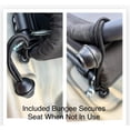 thumbnail image 5 of Lifetime Kayak Seat Replacement Upgrade Kit for Tamarack Tahoma Tioga Spitfire Kenai - Foldable Back Support with Cushioned Base - Seat and All Hardware, 5 of 9