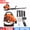 52CC 2-Cycle 550CFM 1.7HP 200MPH(Orange_2), variant on Backpack Leaf Blower, 4 Stroke Engine 900 CFM Air Volume Tank Leaf Blower 75.6CC Gas Powered Blowers Snow Blower for Lawn Care Road Cleaning
