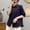 Dark Blue, variant on Casual Button Down Blouses for Women Short Sleeve Solid Summer Blouse Collared Relaxed Fit Soft Trendy Tops for Women 2026