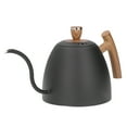 thumbnail image 4 of Over Pour Over Kettle 800ml Ergonomic Handle Rustproof Stainless Steel Anticorrosion Gooseneck  Durable Coffee Kettle, 4 of 8
