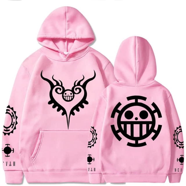 Xishao Sudadera con Capucha De Una Pieza, Holgada, Unisex, con Estampado De Ley Rosa XL Rosa XL Xishao ropa