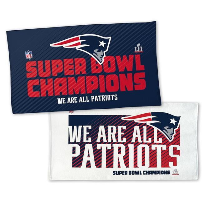 New England Patriots Towel 22x42 Locker Room Style Spectra Super Bowl 51 Champions Design Walmart Canada