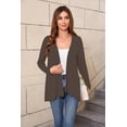 thumbnail image 4 of Witsmile Women's Lightweight Open Front Cardigans Long Sleeve Soft Casual Drape Fall Cardigan, 4 of 5