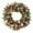 Multicolor, variant on Led Christmas Wreaths for Front Door Cedar Wreath with Lights Pine Needle, Pinecone and Red Berries Christmas Lights Wreath for Indoor Outdoor Home Window Wall